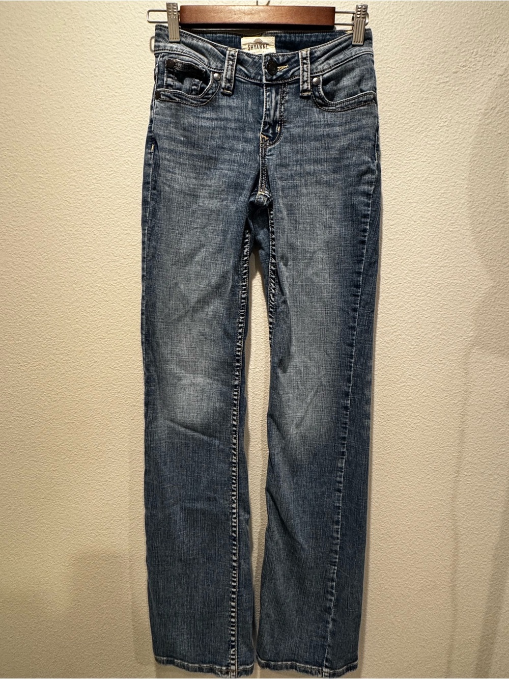 Shyanne Women's Blue Boot Cut Jeans